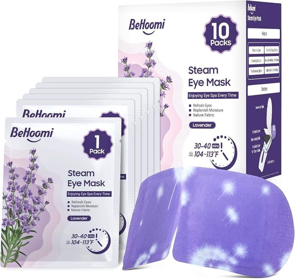 BeHoomi Steam Eye Mask